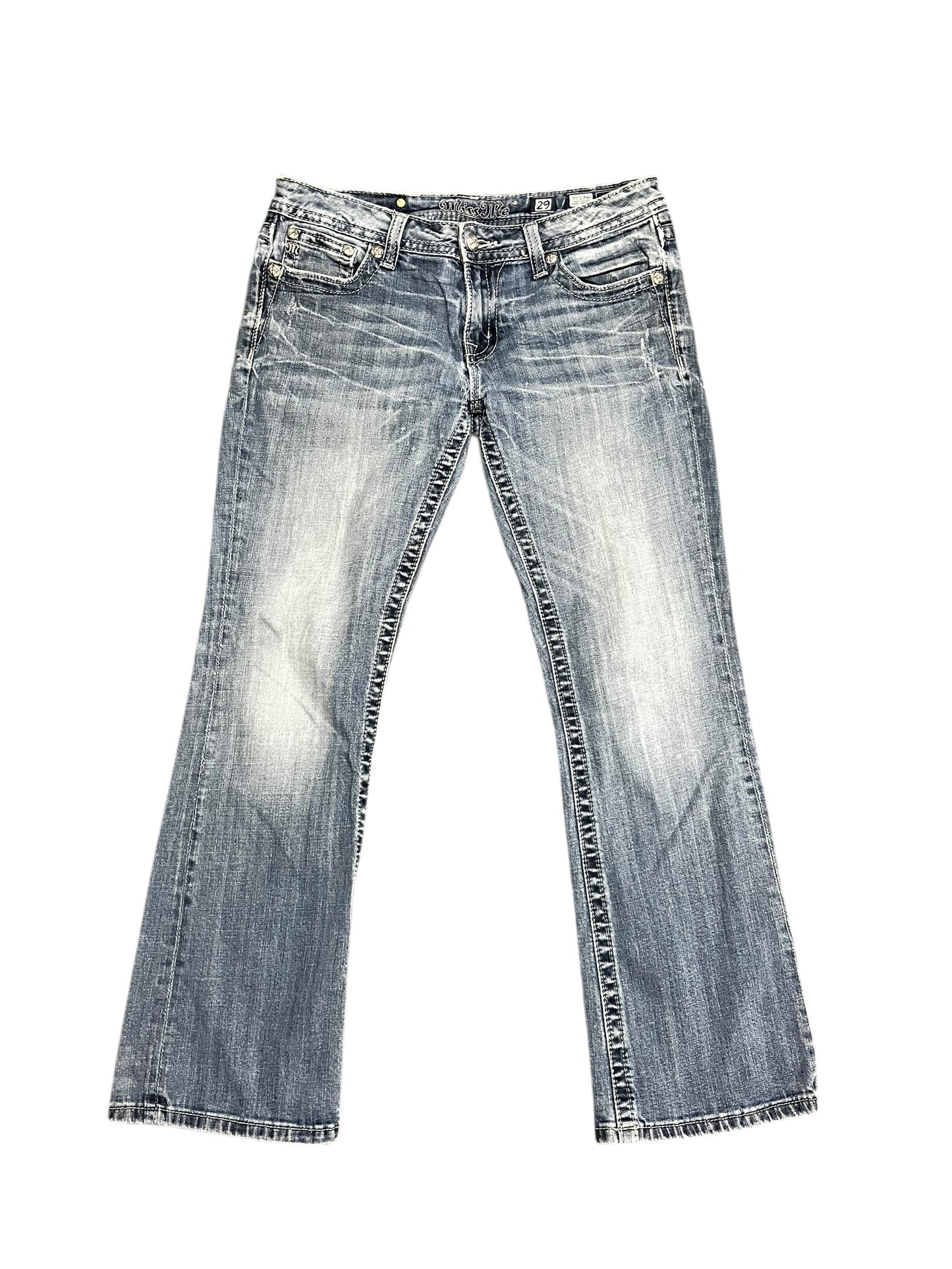 29" - Miss Me Y2K Sequin Detail Jeans