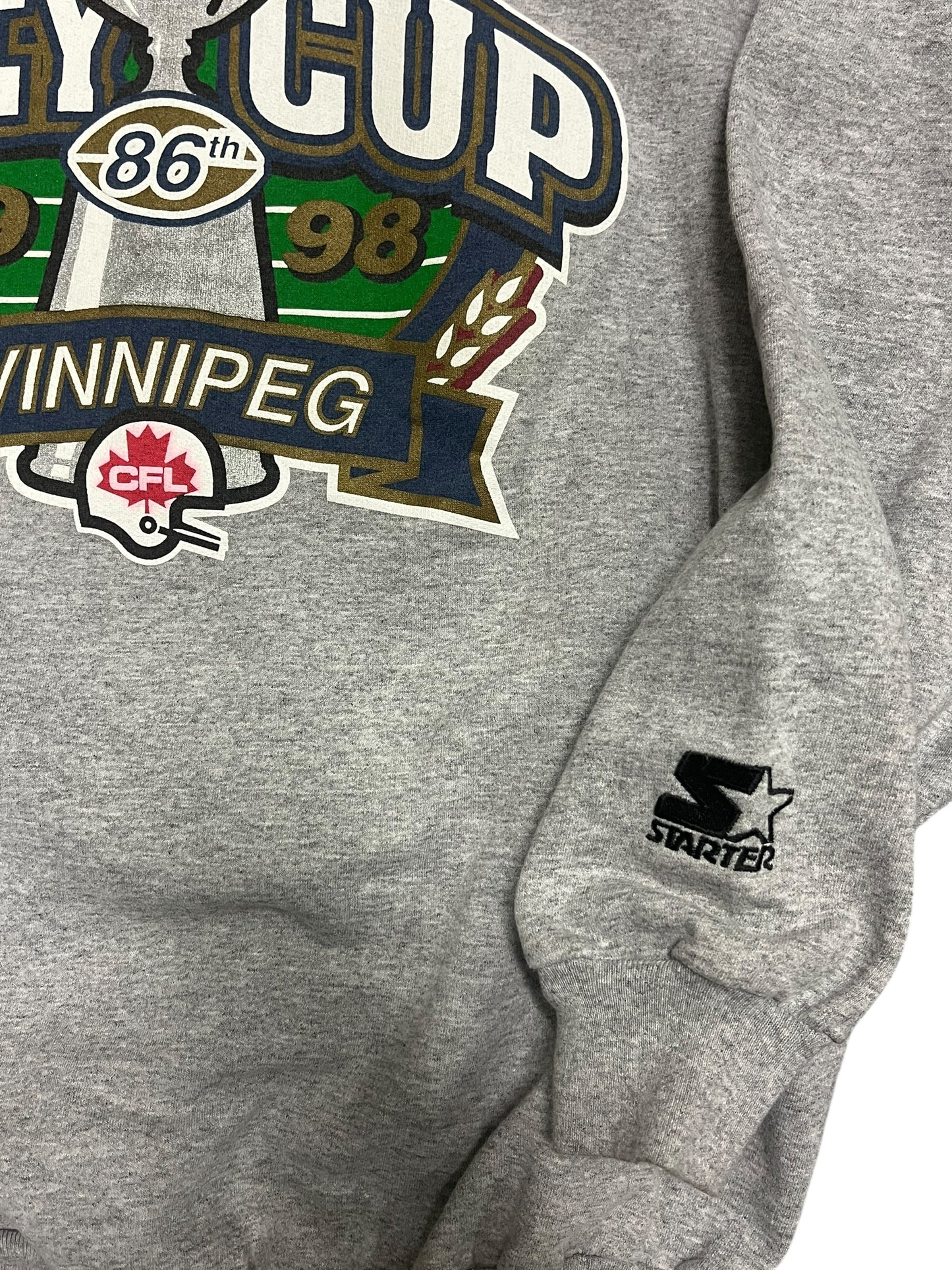 XL - CFL 1998 Grey Cup Winnipeg Sweatshirt