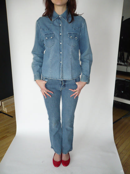 Lois Jeans 90s Denim Button Up