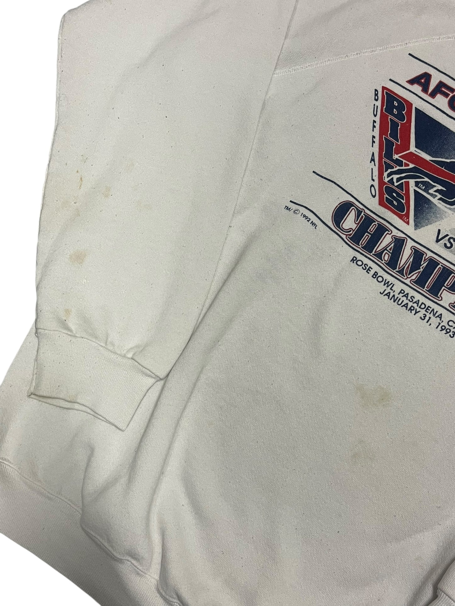 XXL - NFL 1993 Bills Vs. Cowboys Graphic Sweatshirt