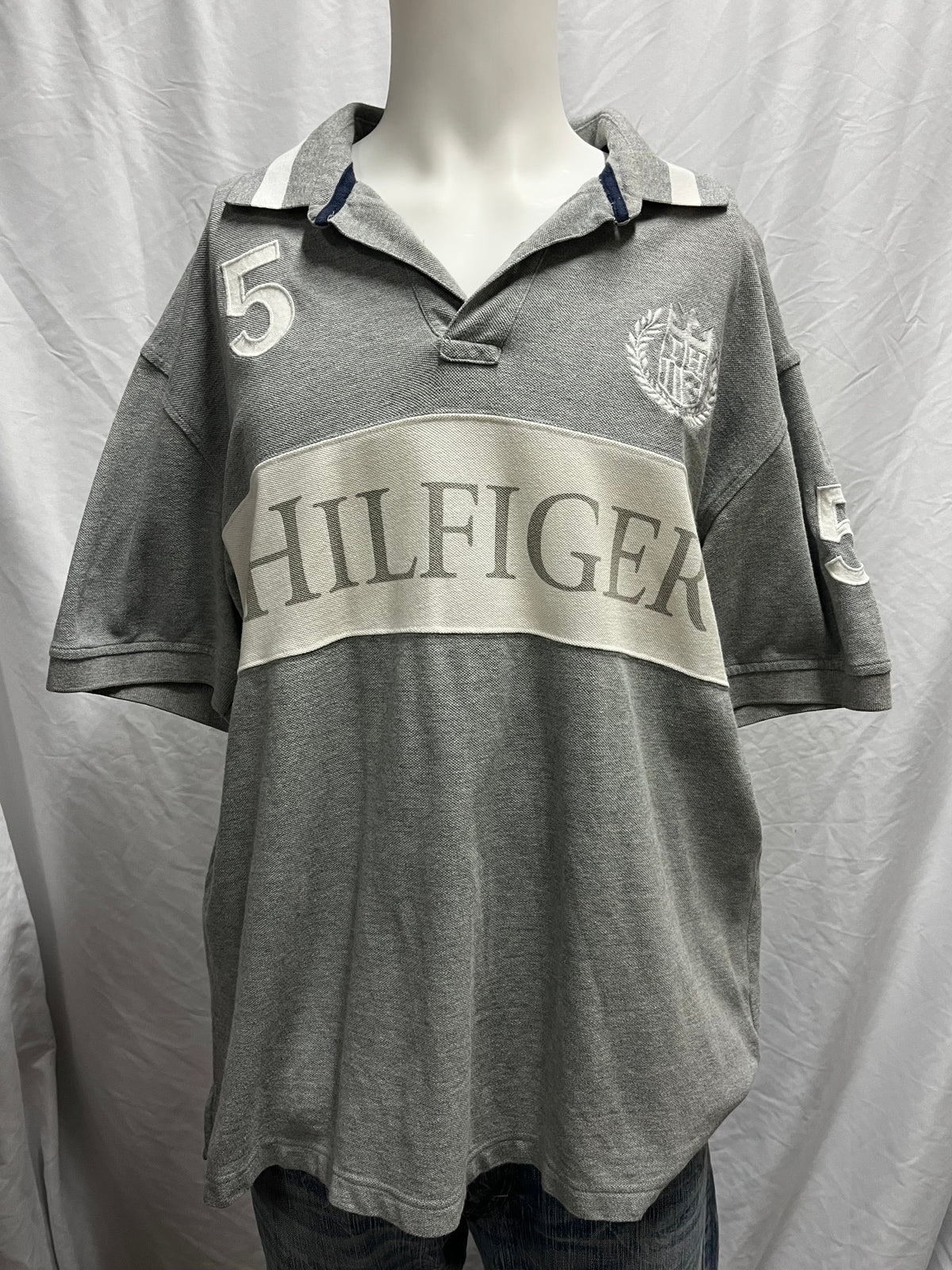 XL - Tommy Hilfiger Y2K Back Hit Polo Tee