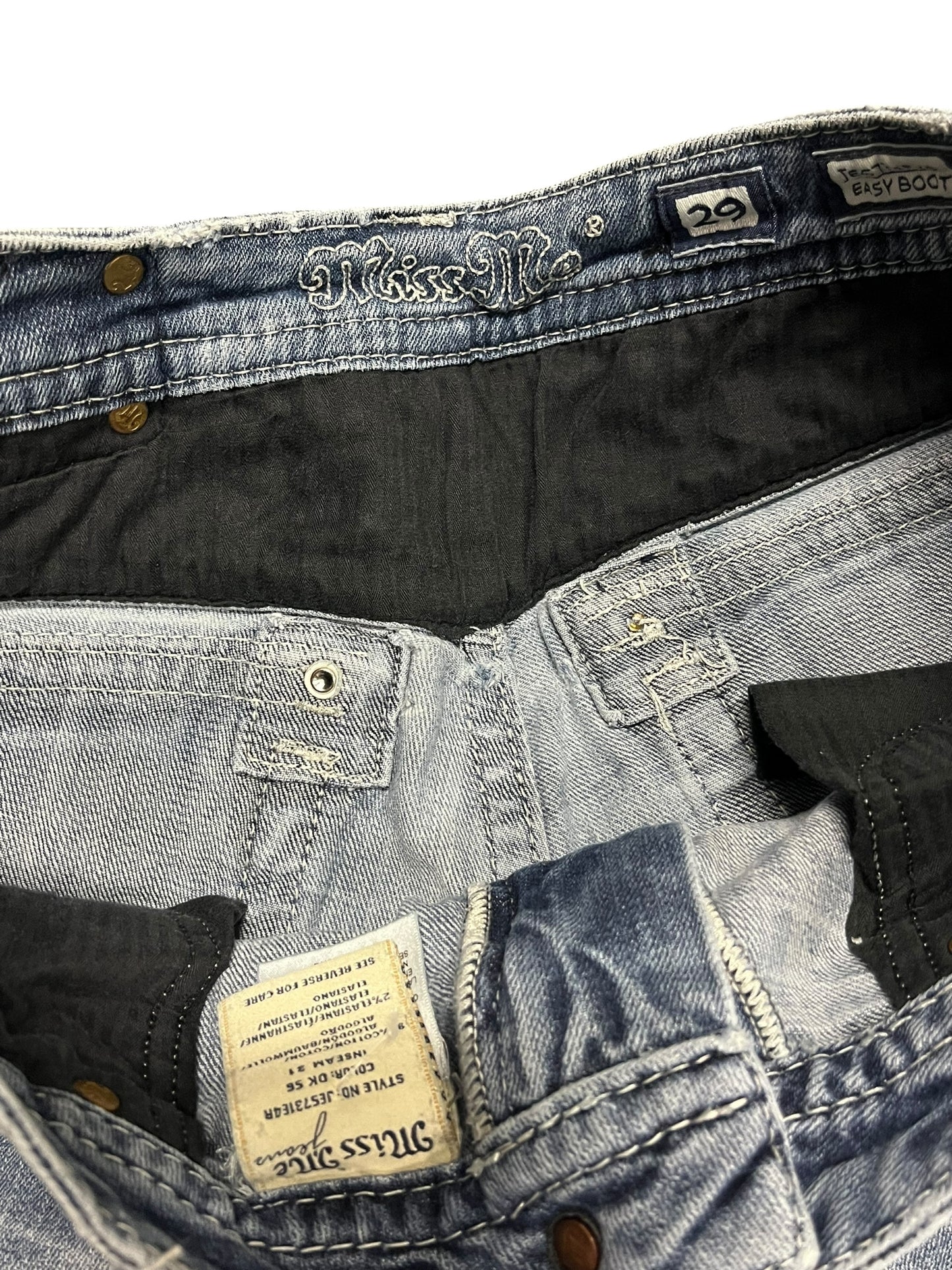 29" - Miss Me Y2K Sequin Detail Jeans