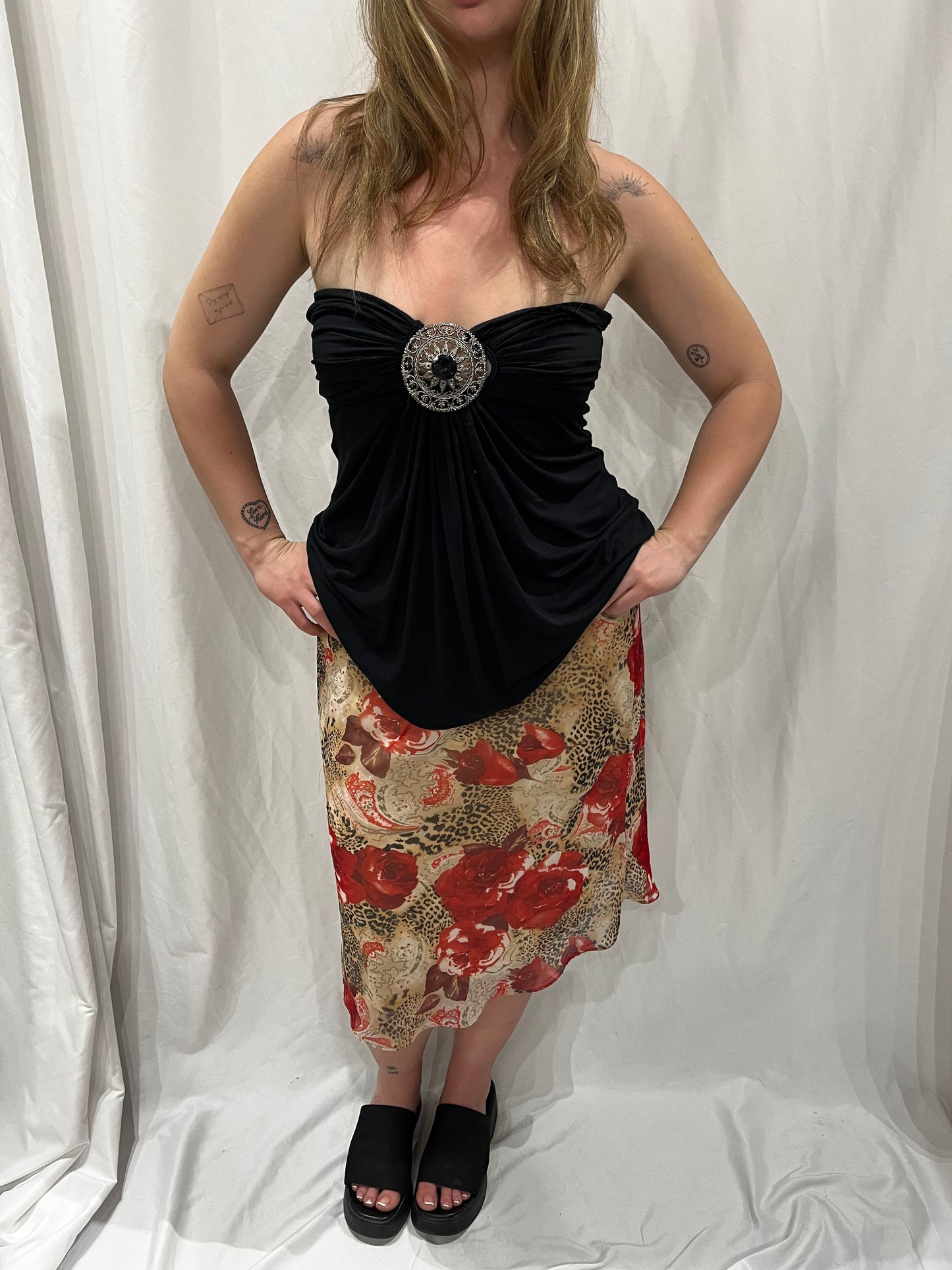 M/L - Seduction Y2K Pendant Tube Top