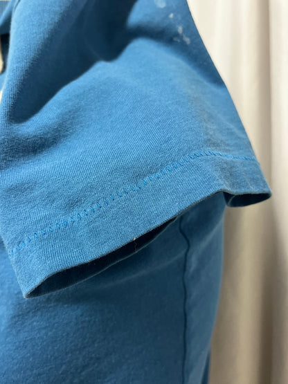 M - Hollister HCO Applique Blue Tee