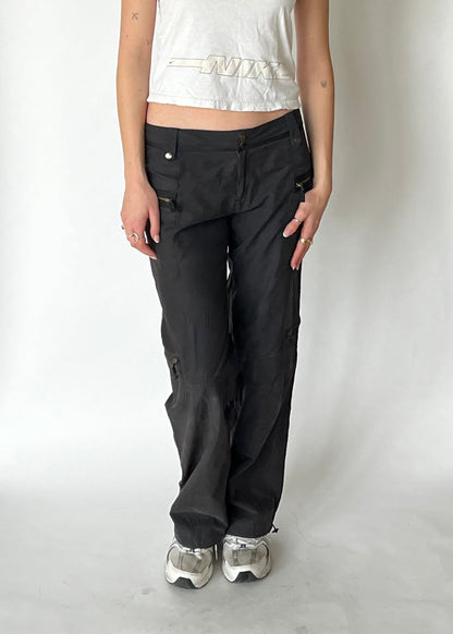 L'Equipe 00s Black Cargo Pant