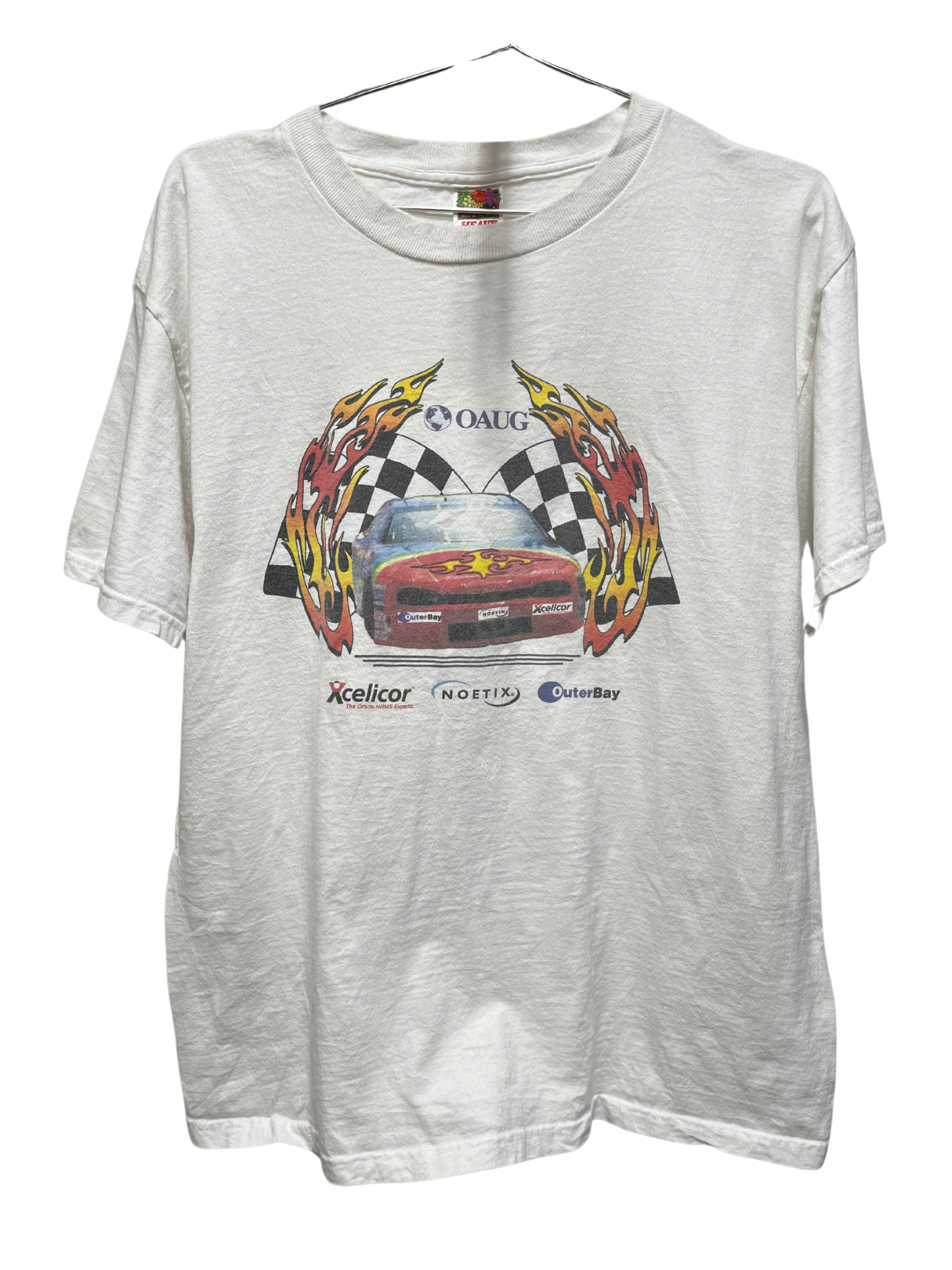 OUAG Racing Flames Graphic Tee