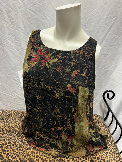 S - Citron 2000s Bead Detail Fairy Top