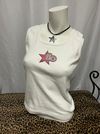 M - FLO Y2K Star Graphic Top