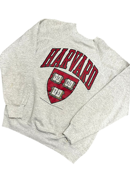 M - Harvard University 90s Tultex Spellout Sweatshirt
