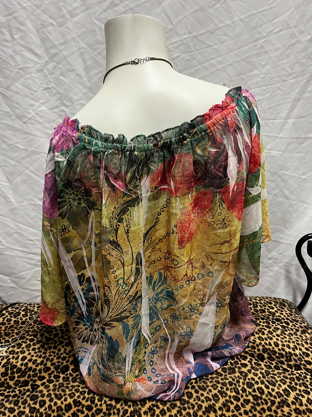 XL - Simply Irresistible Sheer Fairy Tie Blouse