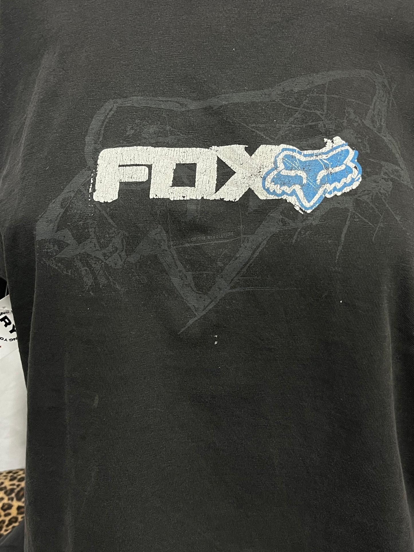 L - FOX Racing 2000s Boxy Logo Tee