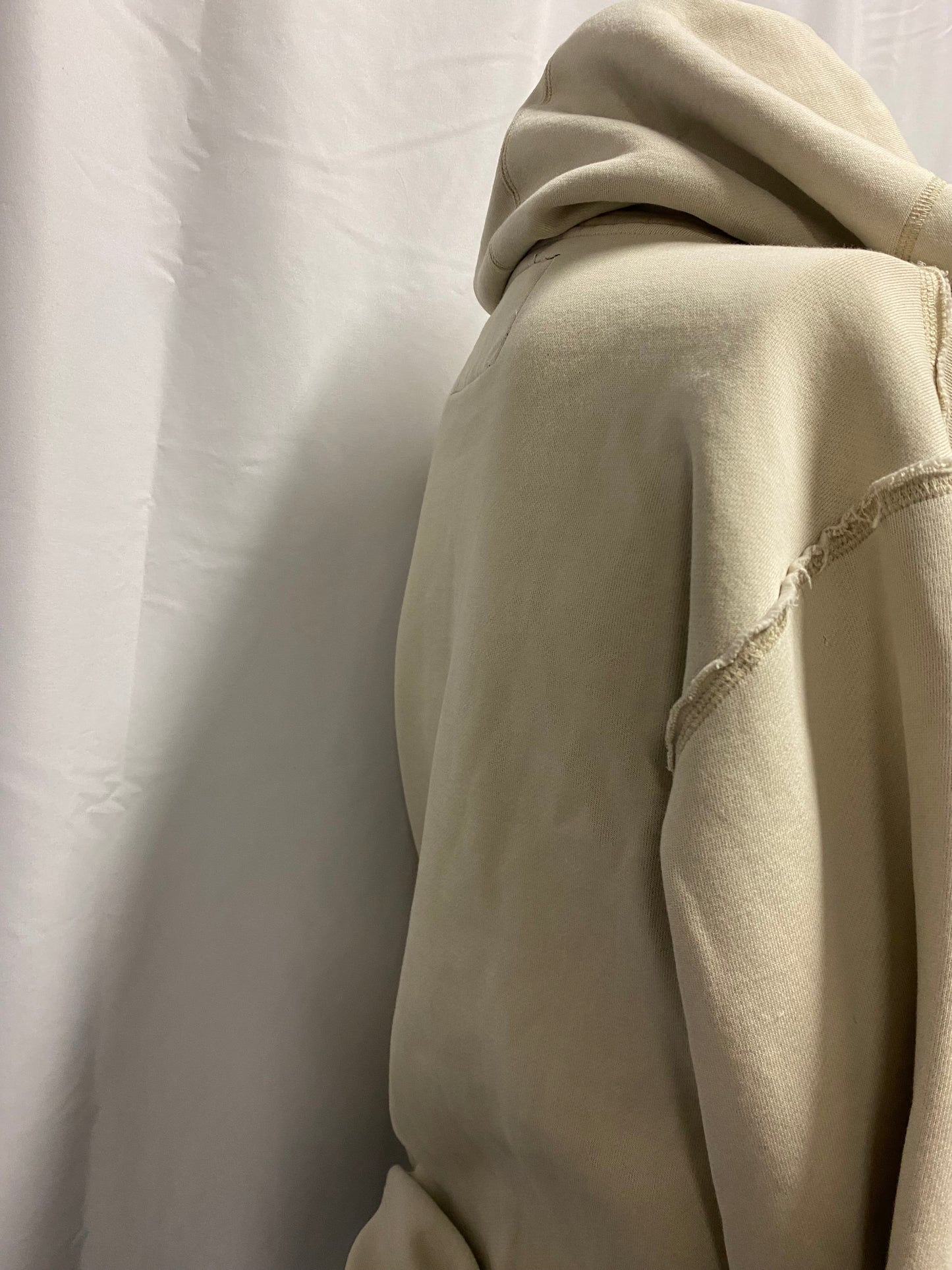 L - FOX Racing Y2K Cream Logo Zip Hoodie