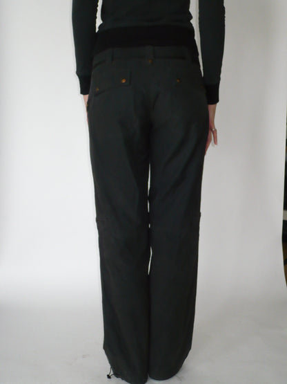 L'Equipe 00s Black Cargo Pant