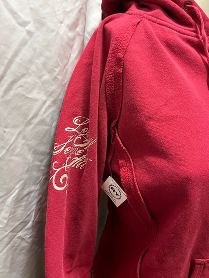 L/XL - Hard Rock Y2K Embroidered Zip Hoodie