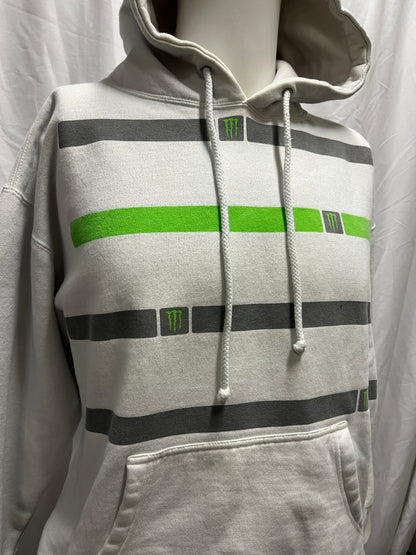 M - Monster Energy Stripe Graphic Hoodie