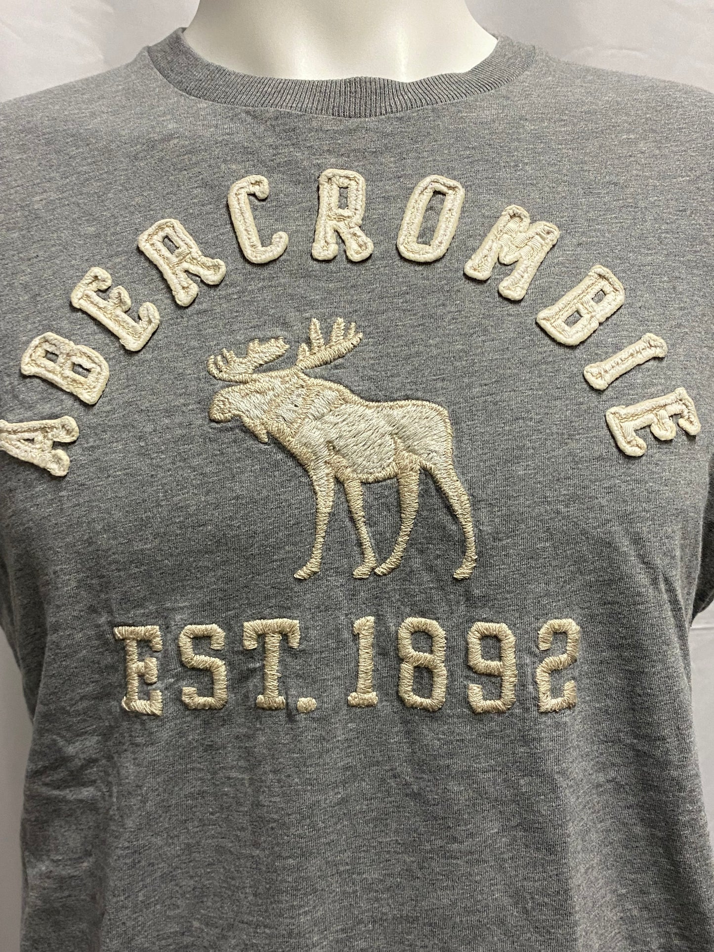 M - Abercrombie & Fitch Applique Y2K Muscle Tee