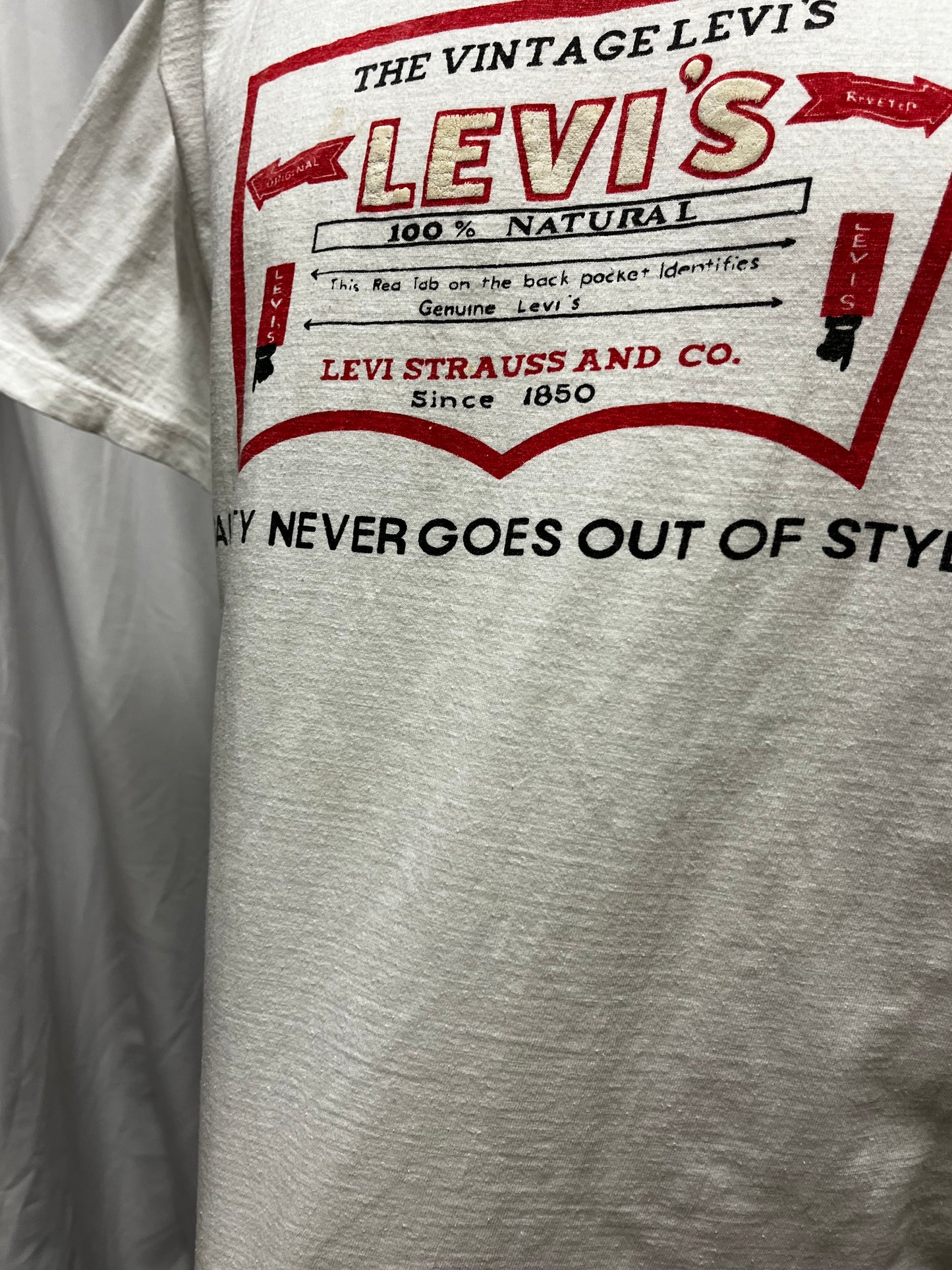 M/L - Levi's Vintage Graphic White Tee