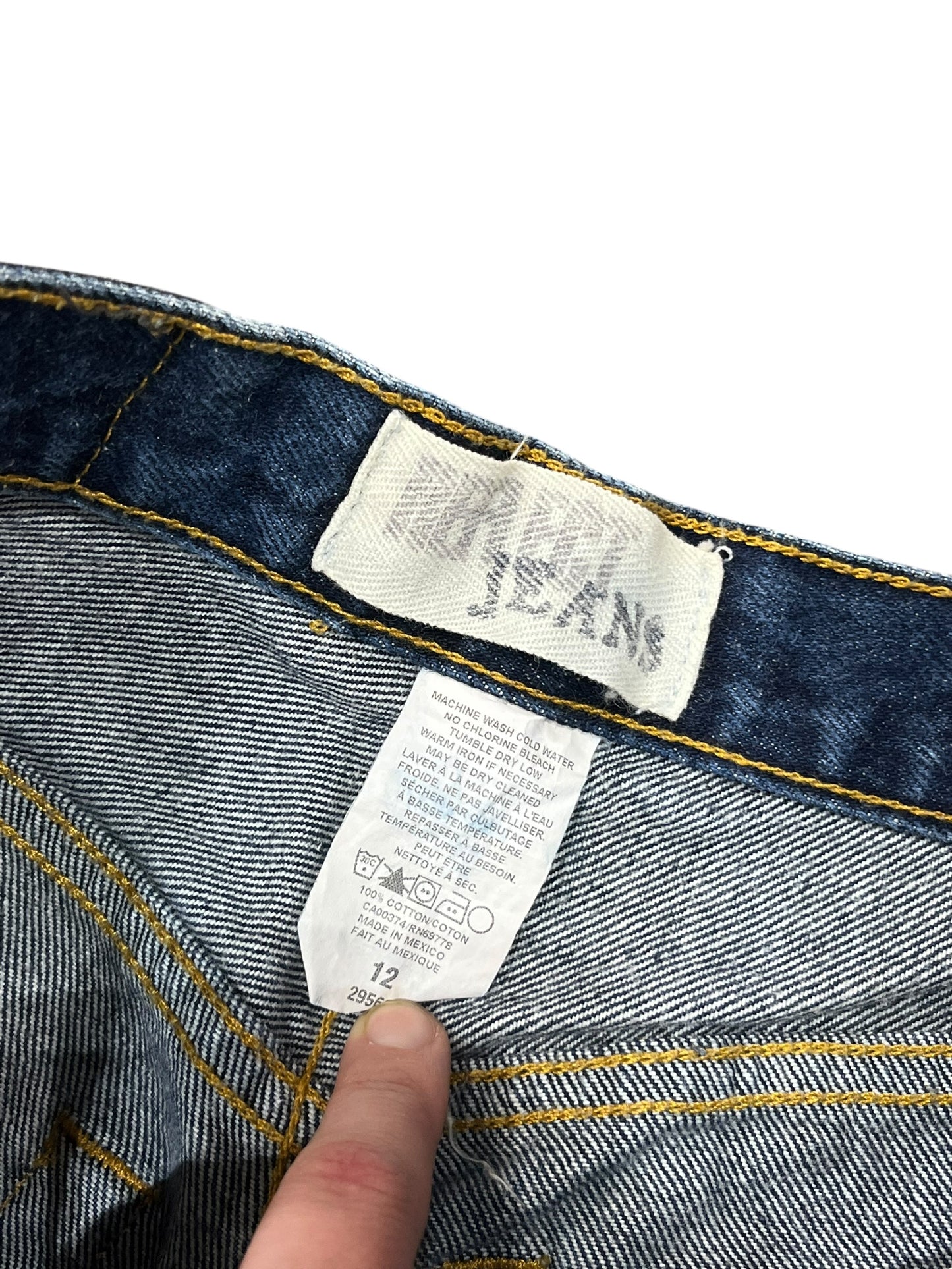 SZ 12 - Reflect Jeans 90s Dark Wash Bootcut Flare Jeans