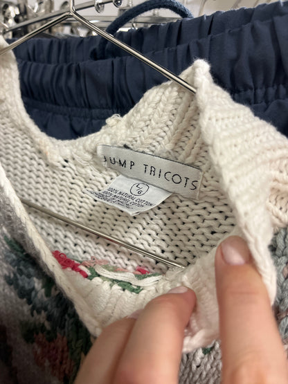 L - Jump Tricots 90s Knit Sweater