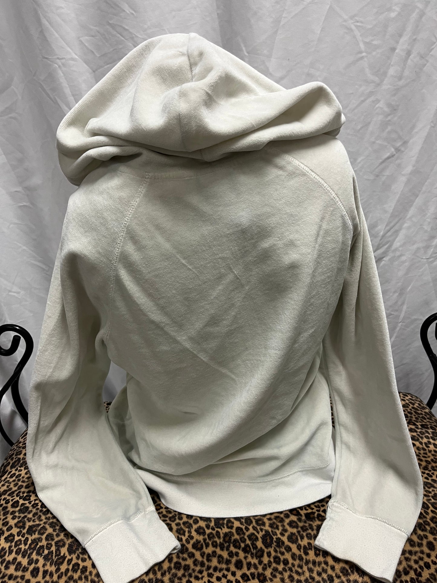 M - B.U.M. Equipment 2000s Velour Zip Hoodie