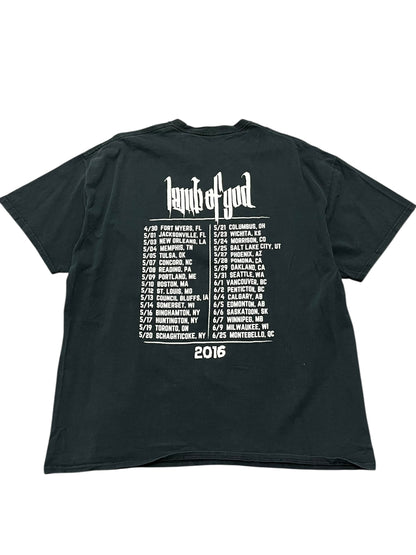 XXL - Lamb Of God Double Sided Tour Tee
