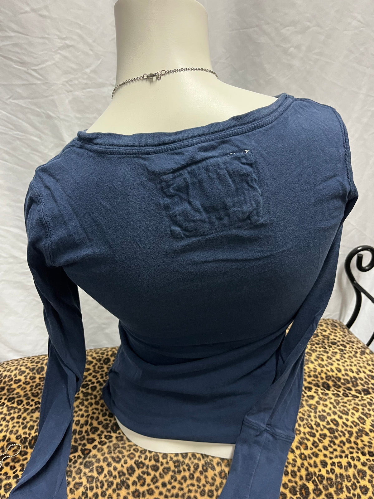 S - Aeropostale Y2K Applique Long Sleeve Top