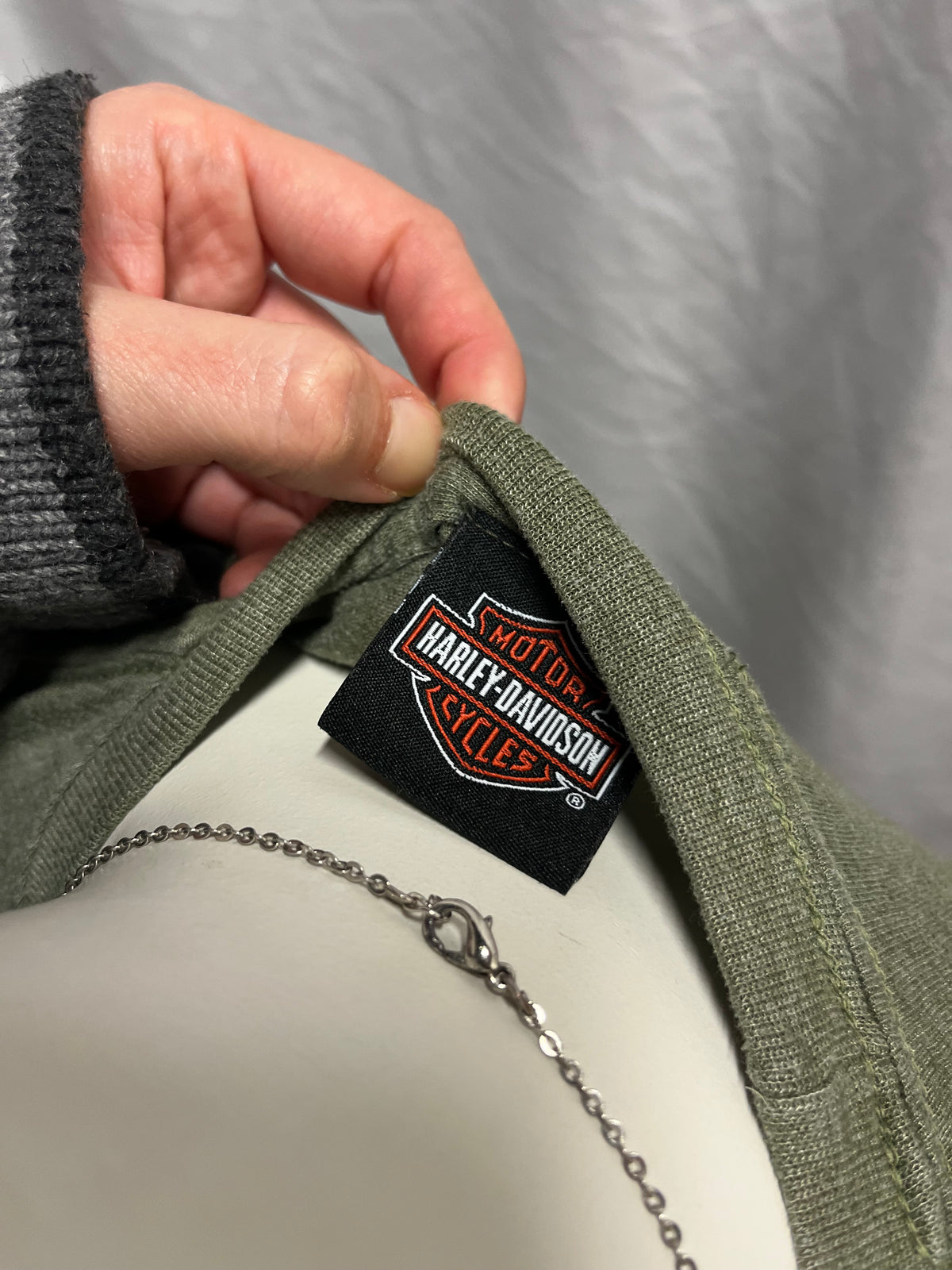S - Aerosmith Harley Davidson 2000s Graphic Top