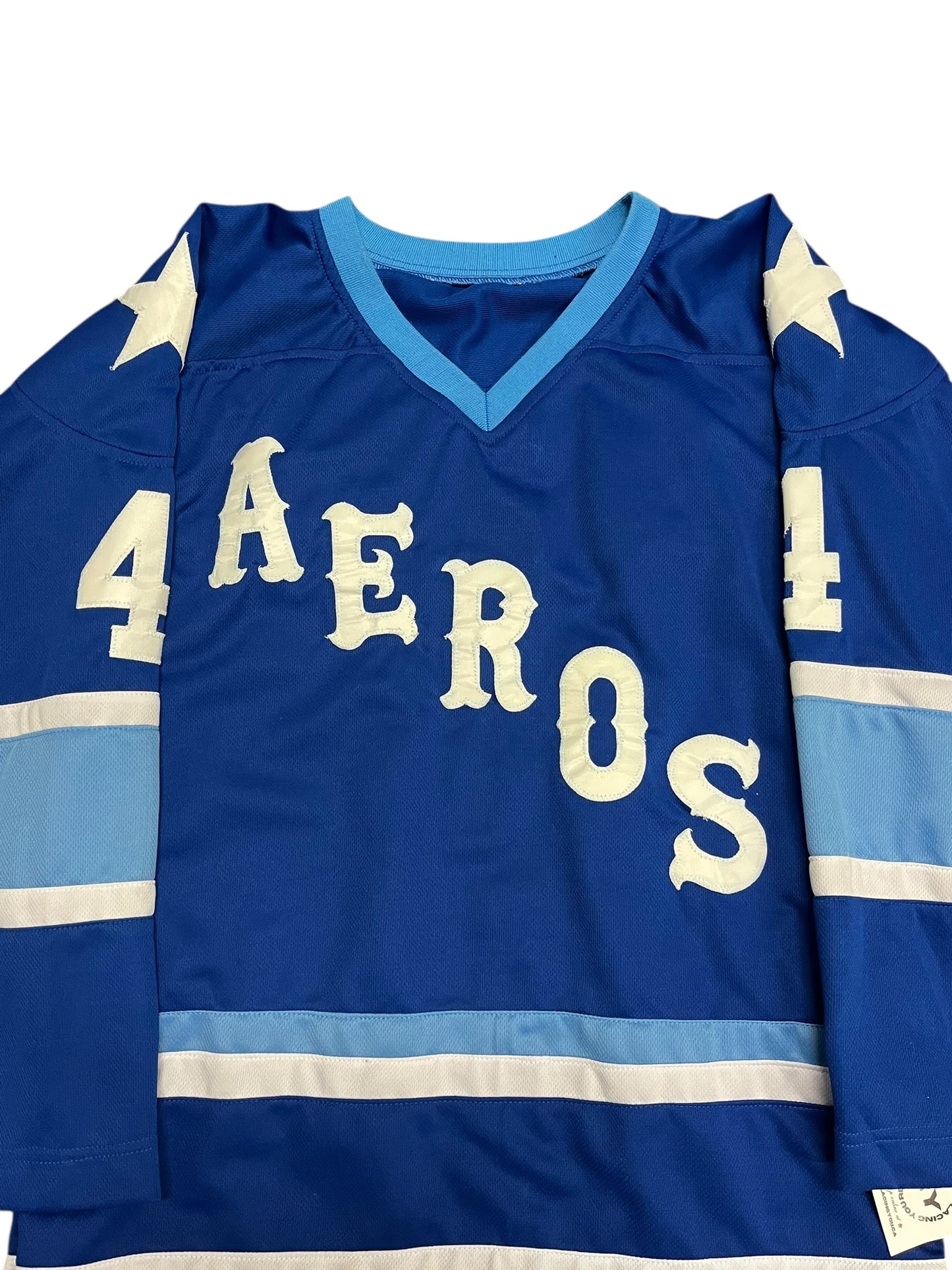 M - Houston Aeros Mark Howe #4 Hockey Jersey