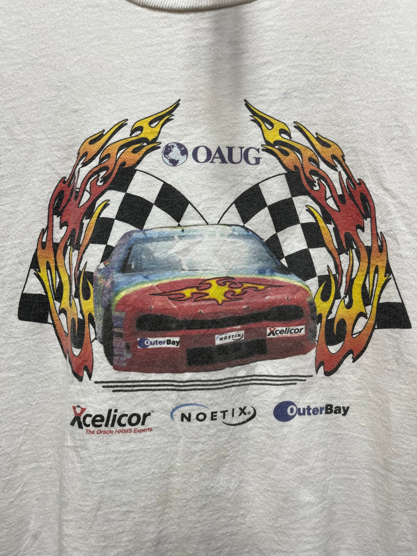 OUAG Racing Flames Graphic Tee