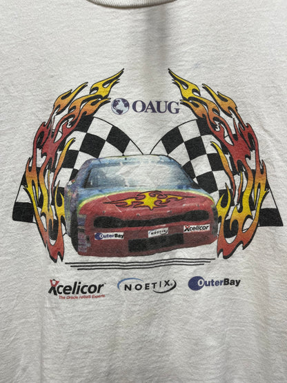 OUAG Racing Flames Graphic Tee