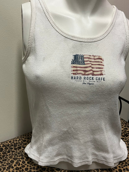 L - Hard Rock Cafe 90s Ribbed Tank Top