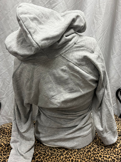 S - Abercrombie & Fitch Grey Zip Hoodie