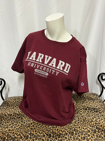 M - Harvard University Vintage Champion Tee