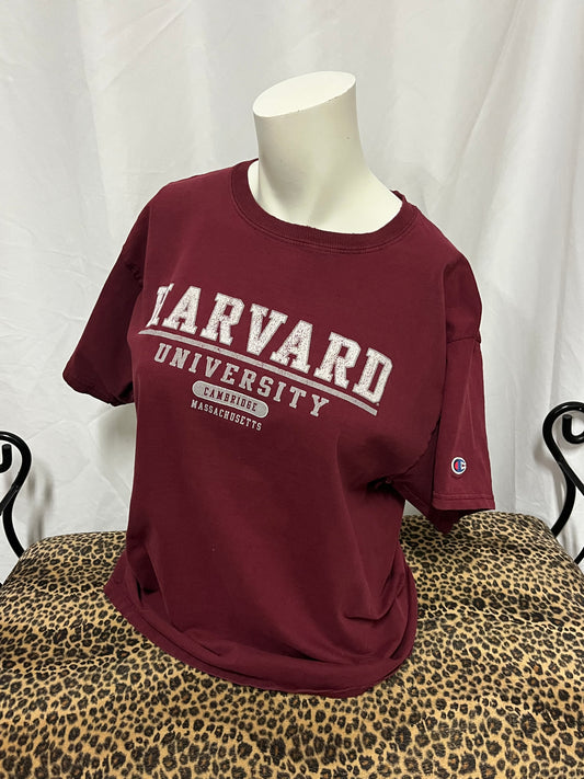 M - Harvard University Vintage Champion Tee