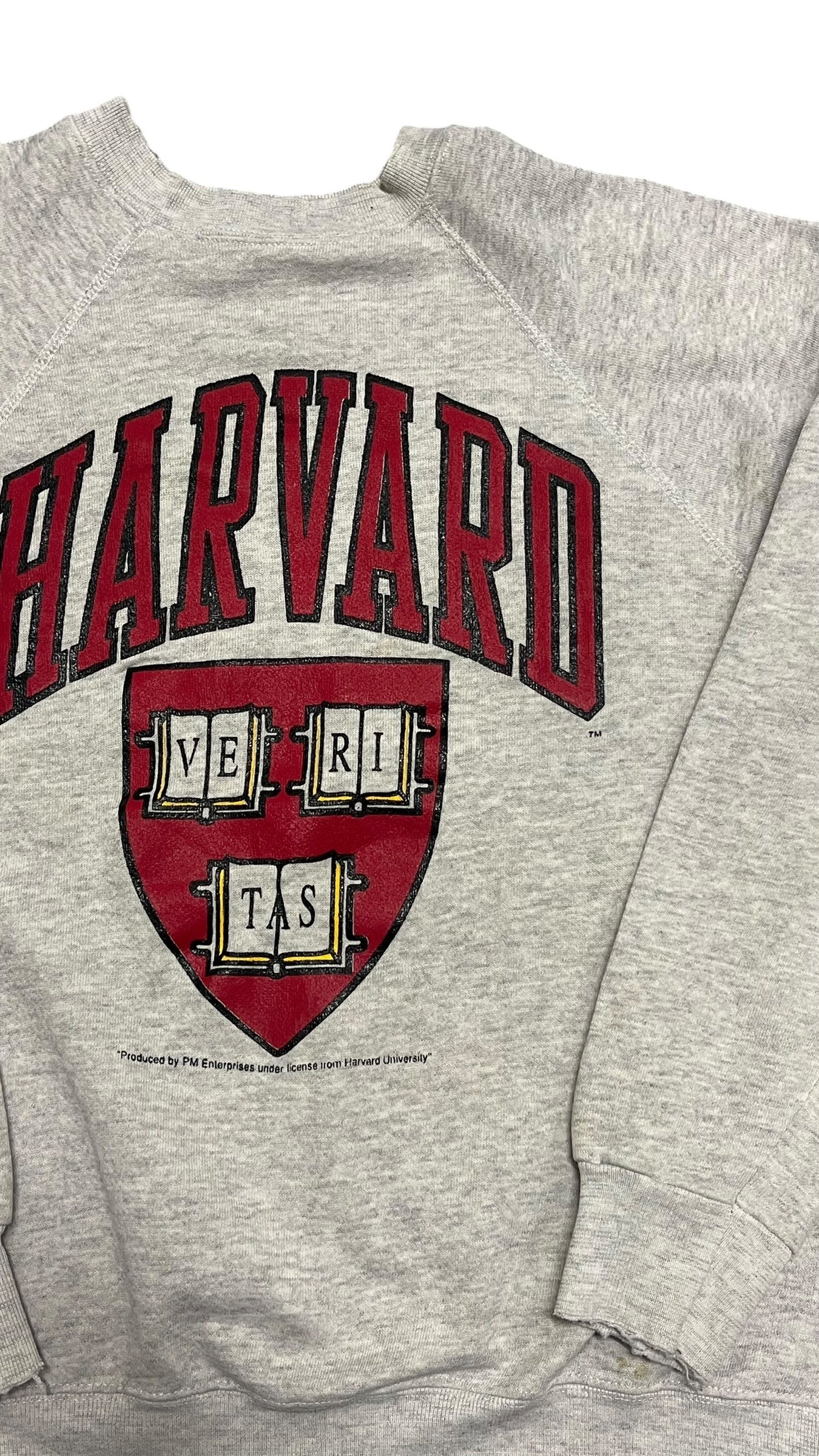 M - Harvard University 90s Tultex Spellout Sweatshirt