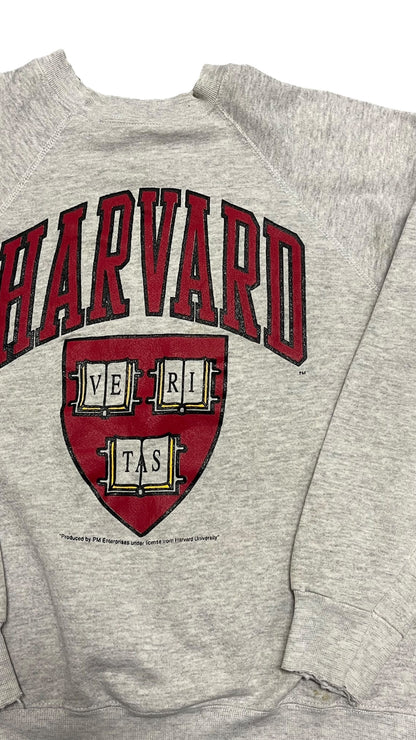 M - Harvard University 90s Tultex Spellout Sweatshirt