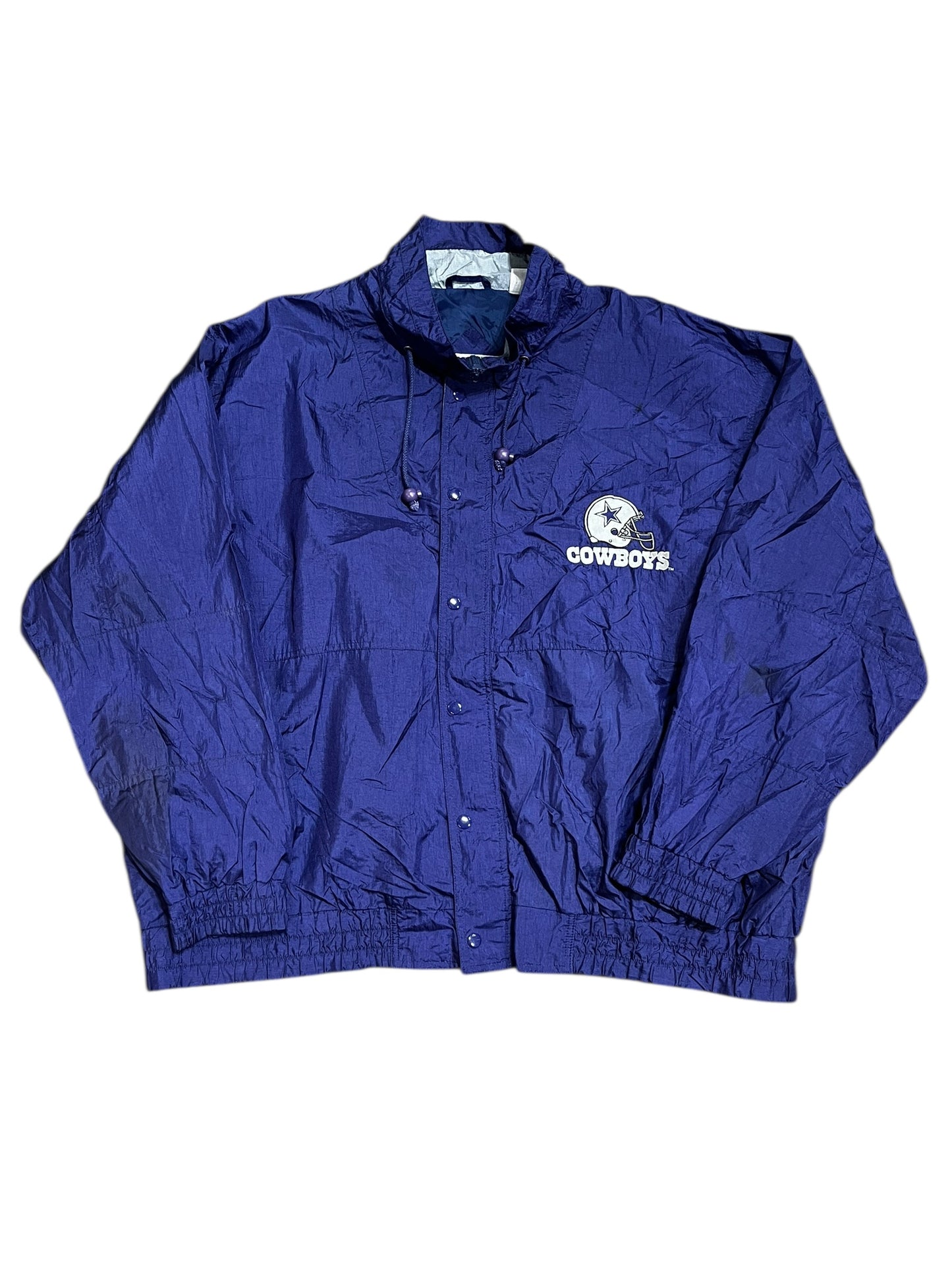 4X - Dallas Cowboys 90s Team NFL Windbreaker Jacket