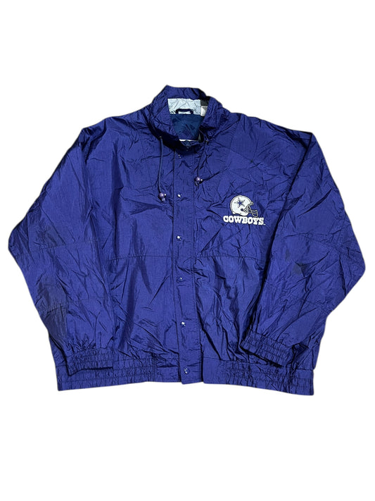 4X - Dallas Cowboys 90s Team NFL Windbreaker Jacket