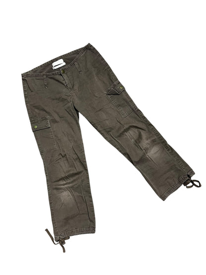 S - Costa Blanca Brown Cargo Capri Pants