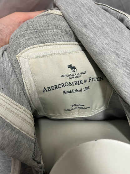 S - Abercrombie & Fitch Grey Zip Hoodie
