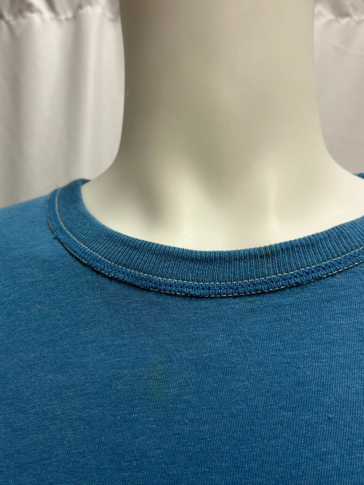 XXL - American Eagle Y2K Blue Applique Tee