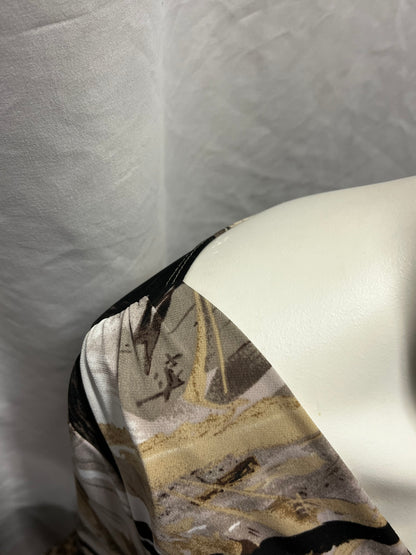 M - Melanie Lyne 2000s Belt Detail Blouse