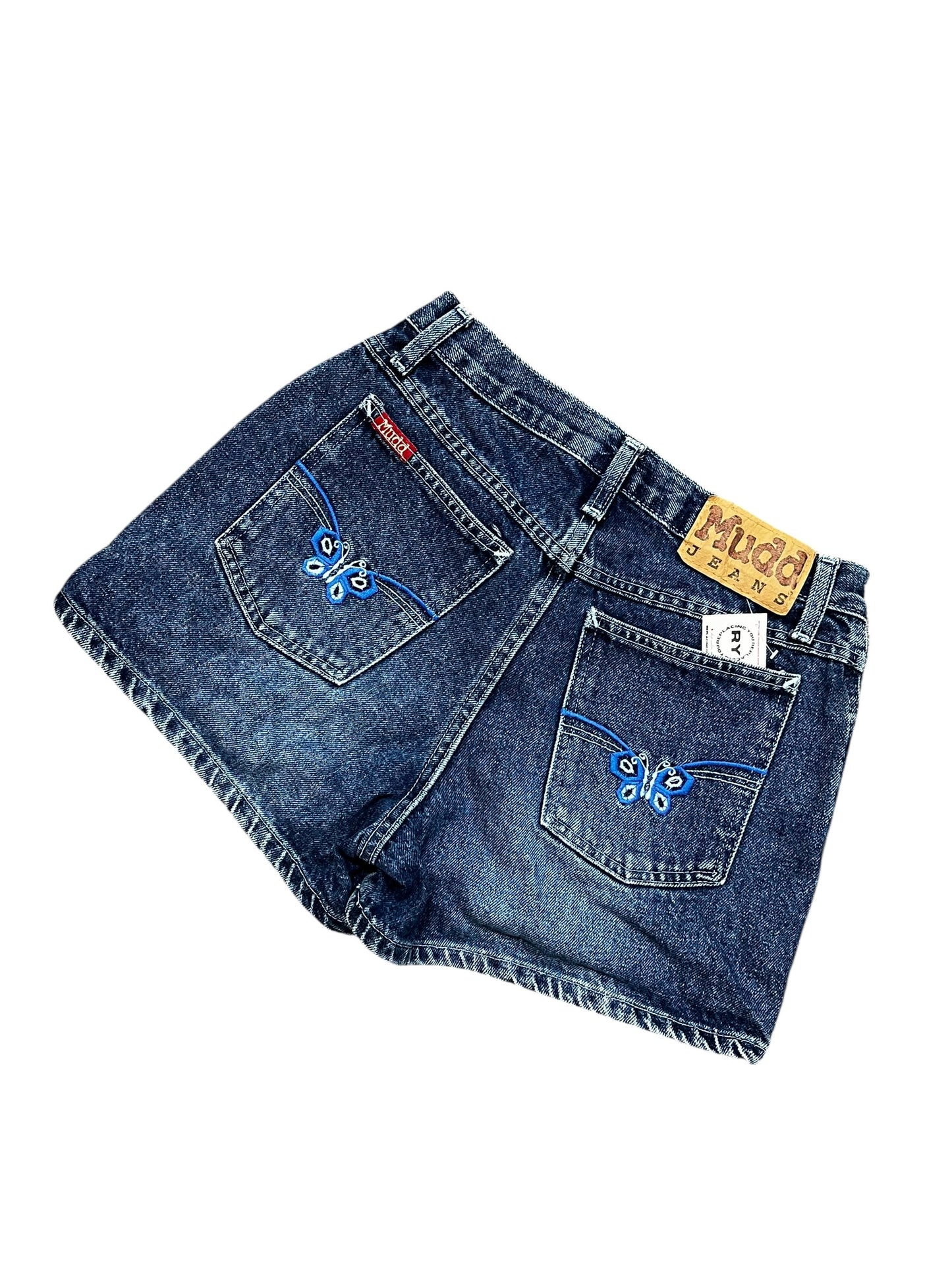 28" - Mudd 2000s Butterfly Jean Shorts