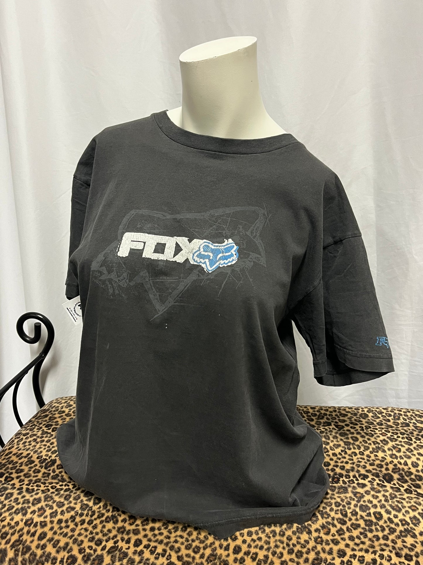 L - FOX Racing 2000s Boxy Logo Tee