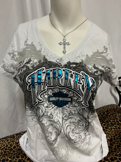 L - Harley Davidson Cocoa Beach Graphic Tee