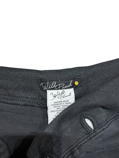 L - Peace & Love Y2K Mini Shorts