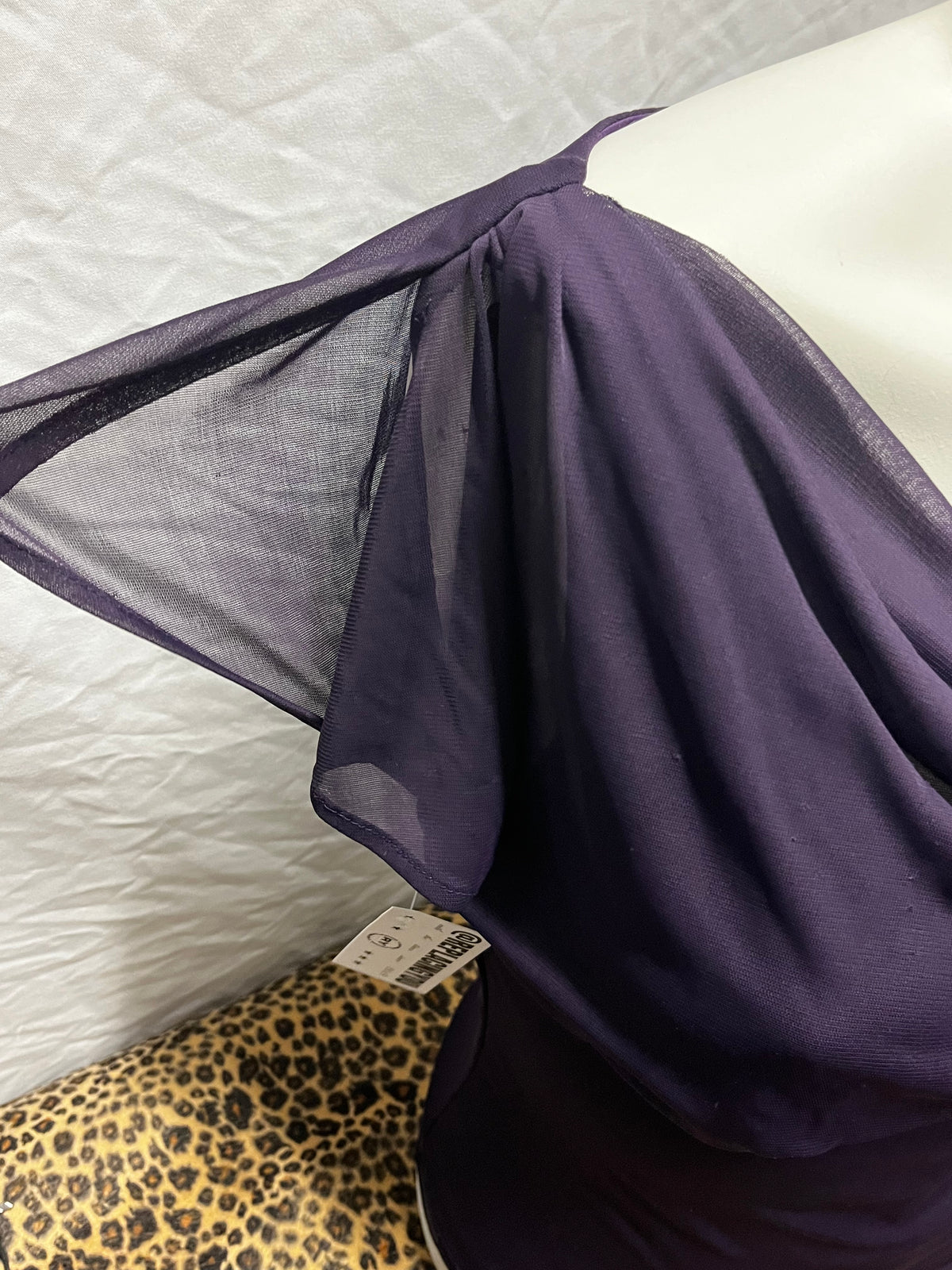 S - No Appt Necessary Y2K Drape Blouse