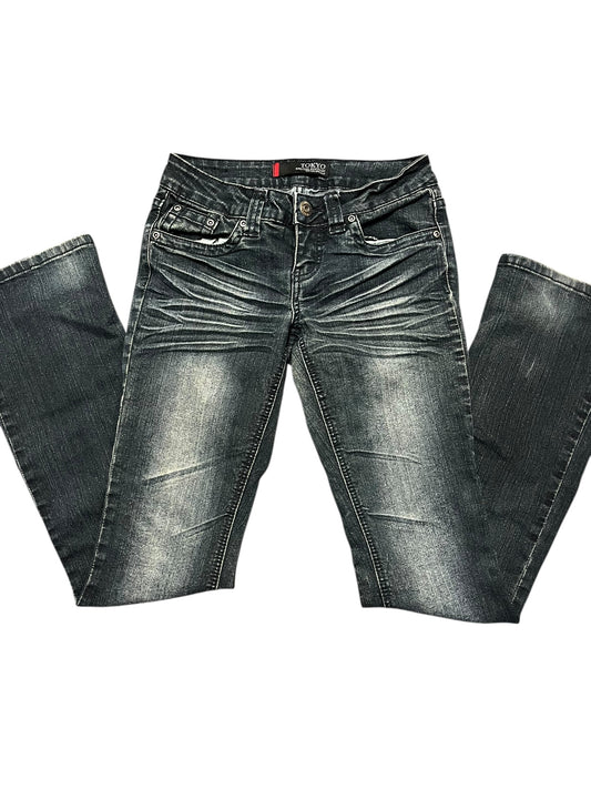 SZ 5 -Tokyo 2000s Low-Rise Flared Jean