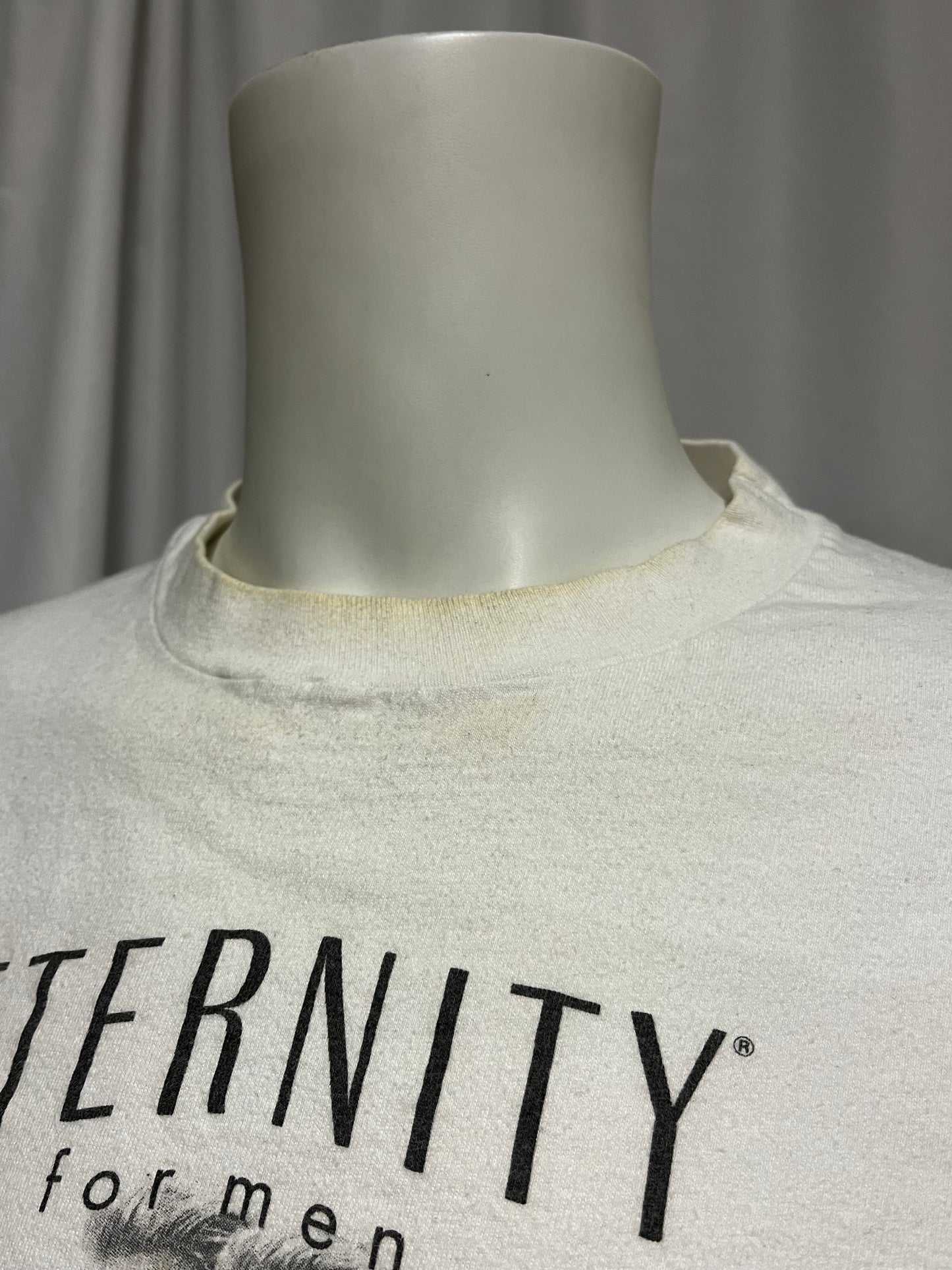 XL - Calvin Klein 90s Eternity Cologne Single Stitch Promo Tee