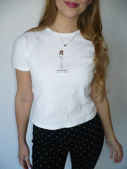 Dangerous Darling Doll Graphic Baby Tee
